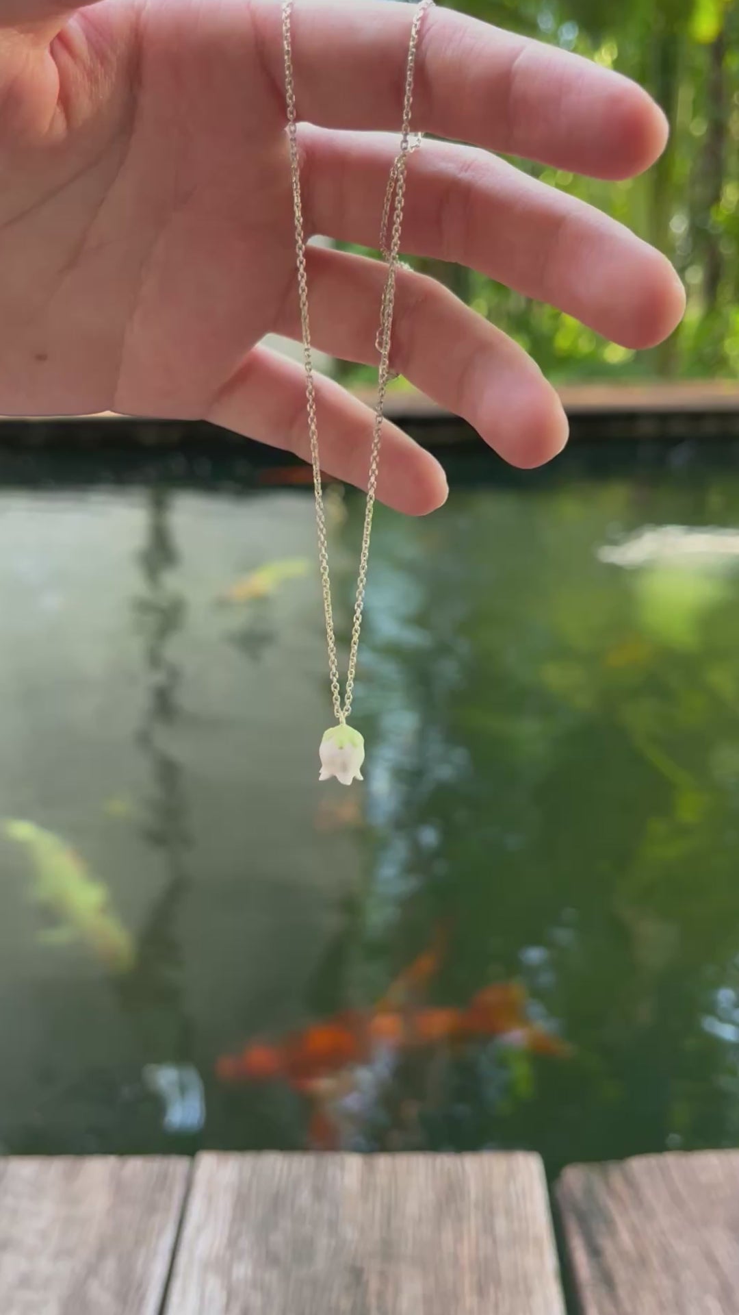 ชุดเครื่องประดับบลูเบอร์รีบลอสซัม | สร้อยคอและต่างหู